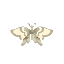 하얀색 보슬비나비