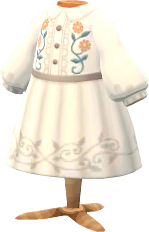 robe blanche bohème