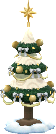 árbol festivo decorado