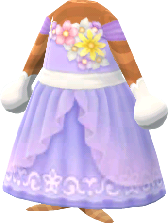 royal cloud dress