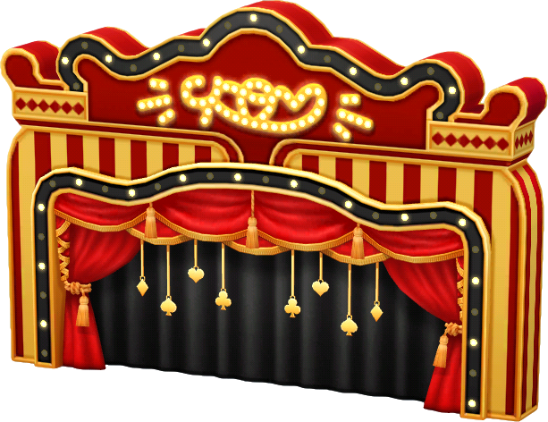 marvelous show-curtain