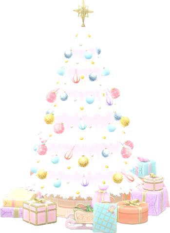 sapin rose pastel festif