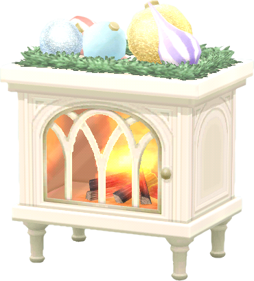 sugared fireplace