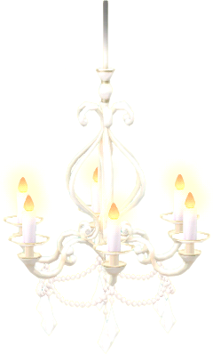 sugared chandelier