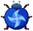 Windkäfer (blau)