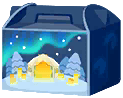 史奈魯與下雪之夜的溫暖露營