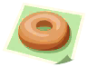 plain donut