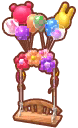 floating balloon swing