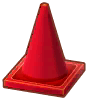 red cone