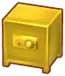 caja fuerte de oro