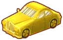 auto di lusso oro