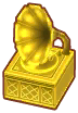 fonografo oro