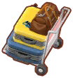 trolley per bagagli