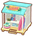 beach rental stand