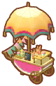 balloon-fest sweets cart