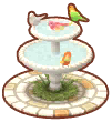 fontana per uccellini