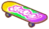  Farbenwelt-Skateboard