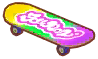 gradient skateboard