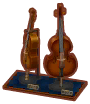 低音提琴與大提琴展示台