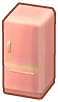  Rosa-Kühlschrank