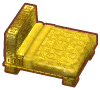 golden bed