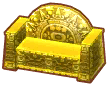 황금 긴 의자