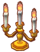 호화로운 촛대