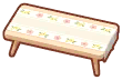 mesa bordados florales