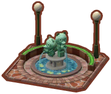 Zwillingsspringbrunnen