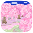 cherry blossom grove