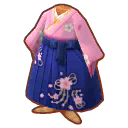 Collection de hakama fleuri