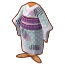 Série kimonos à pois