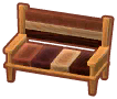 sofà legno