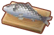fish on a board