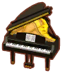 ebony piano