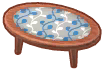 alpine low table