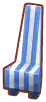 stripe chair