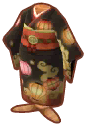 kimono farolillos colores