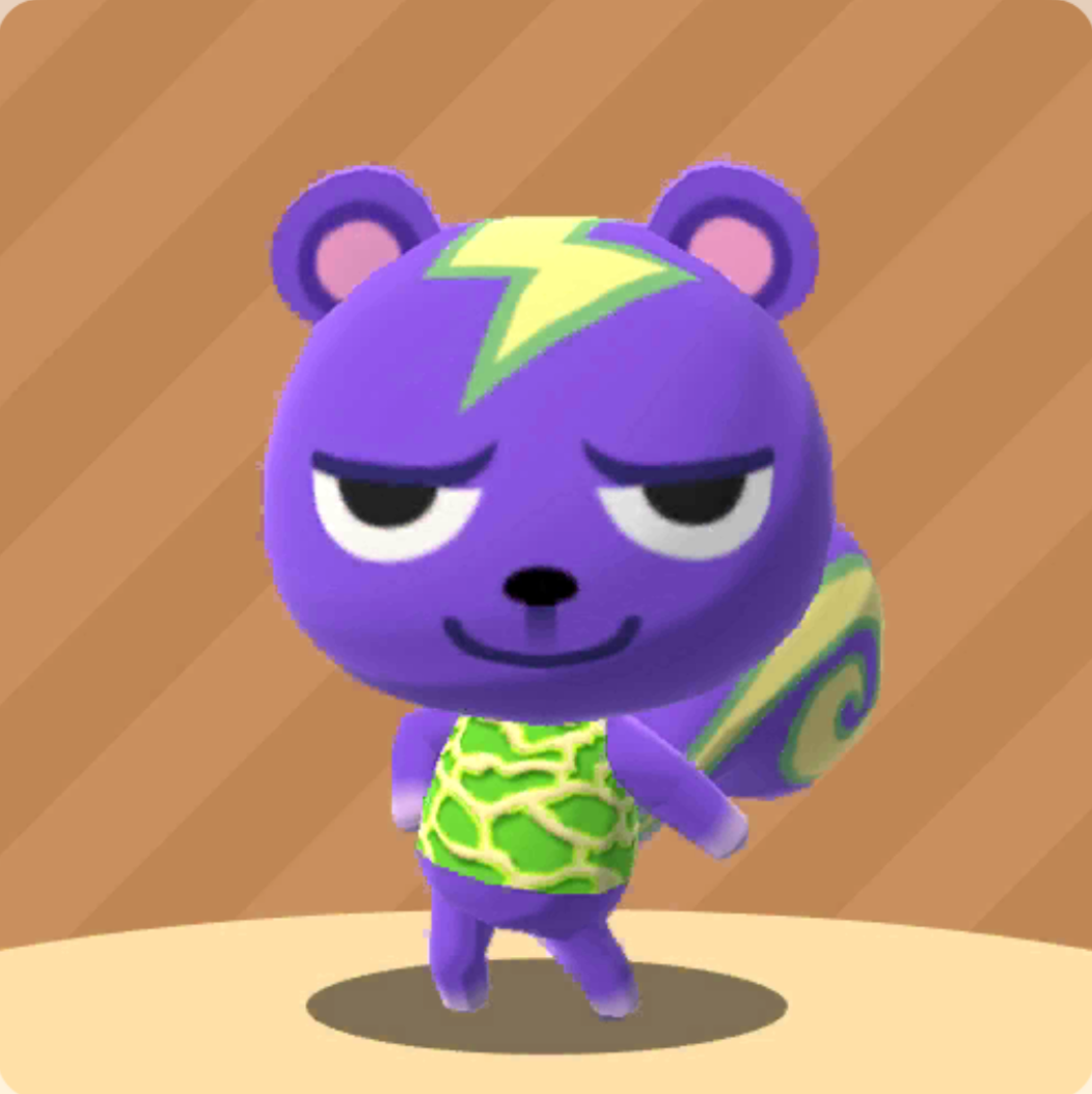 Carte Animal Crossing New Horizons – Electro / Static 362 – Neuve