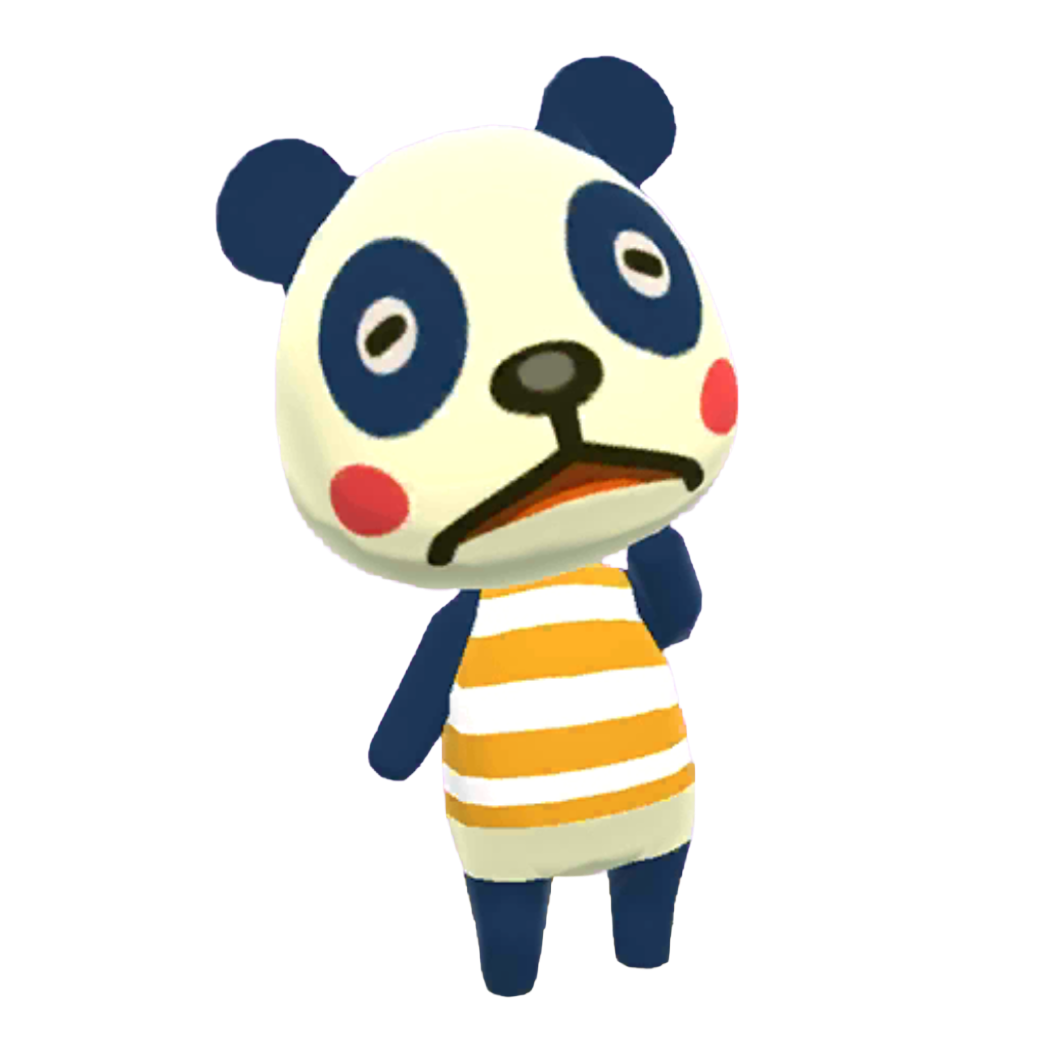 动物森友会 口袋露营广场 胖达